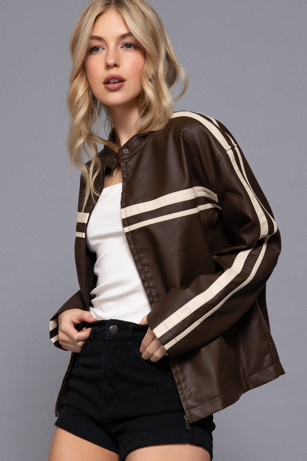 Trailblazer leather jacket