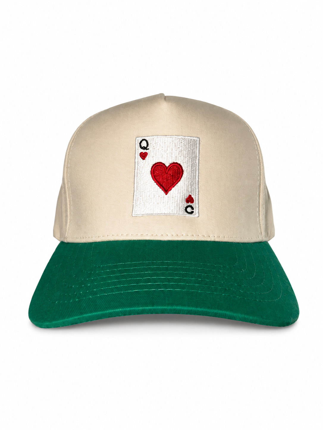 Queen City Card embroidered trucker hat