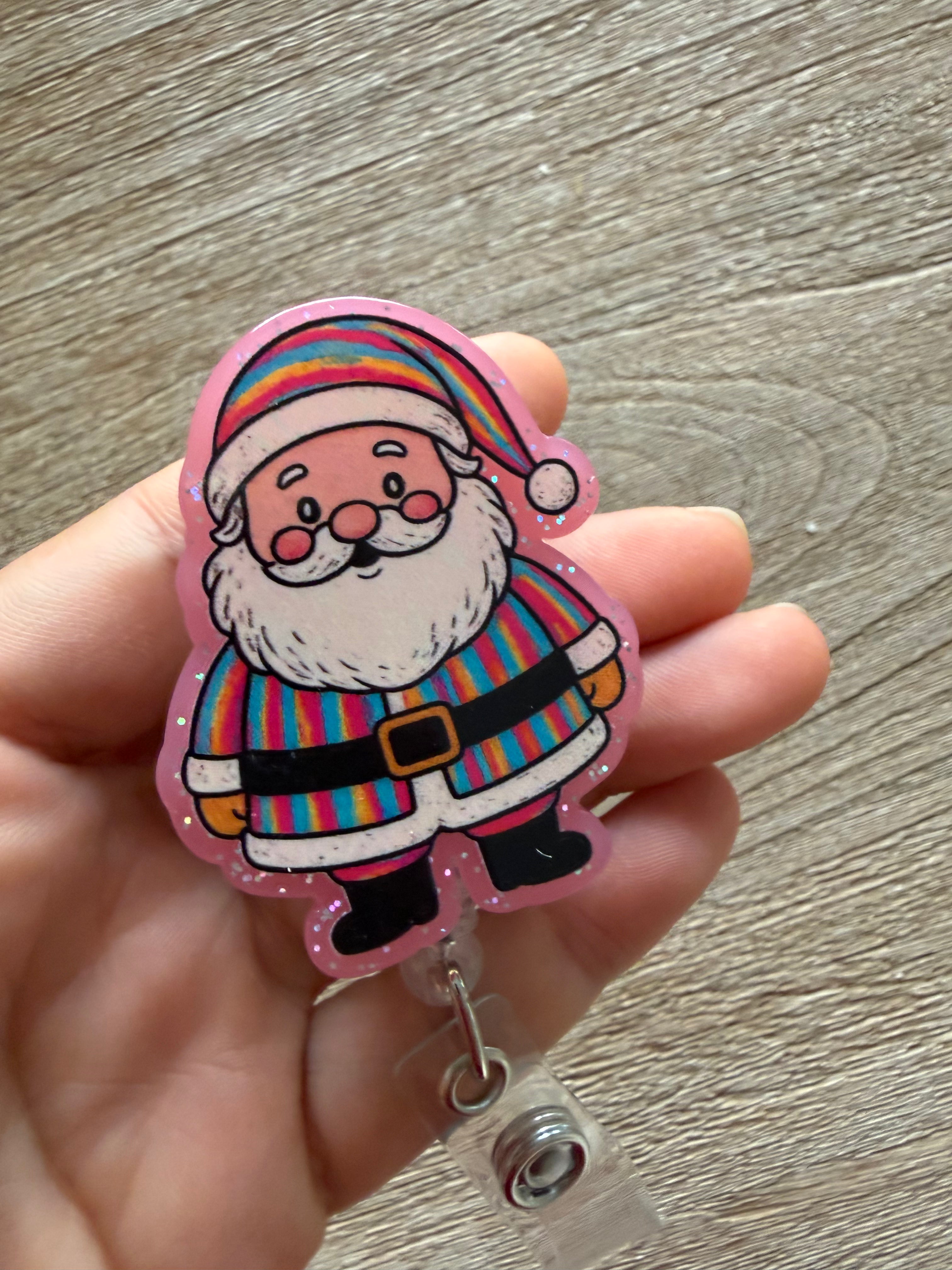 Rainbow santa