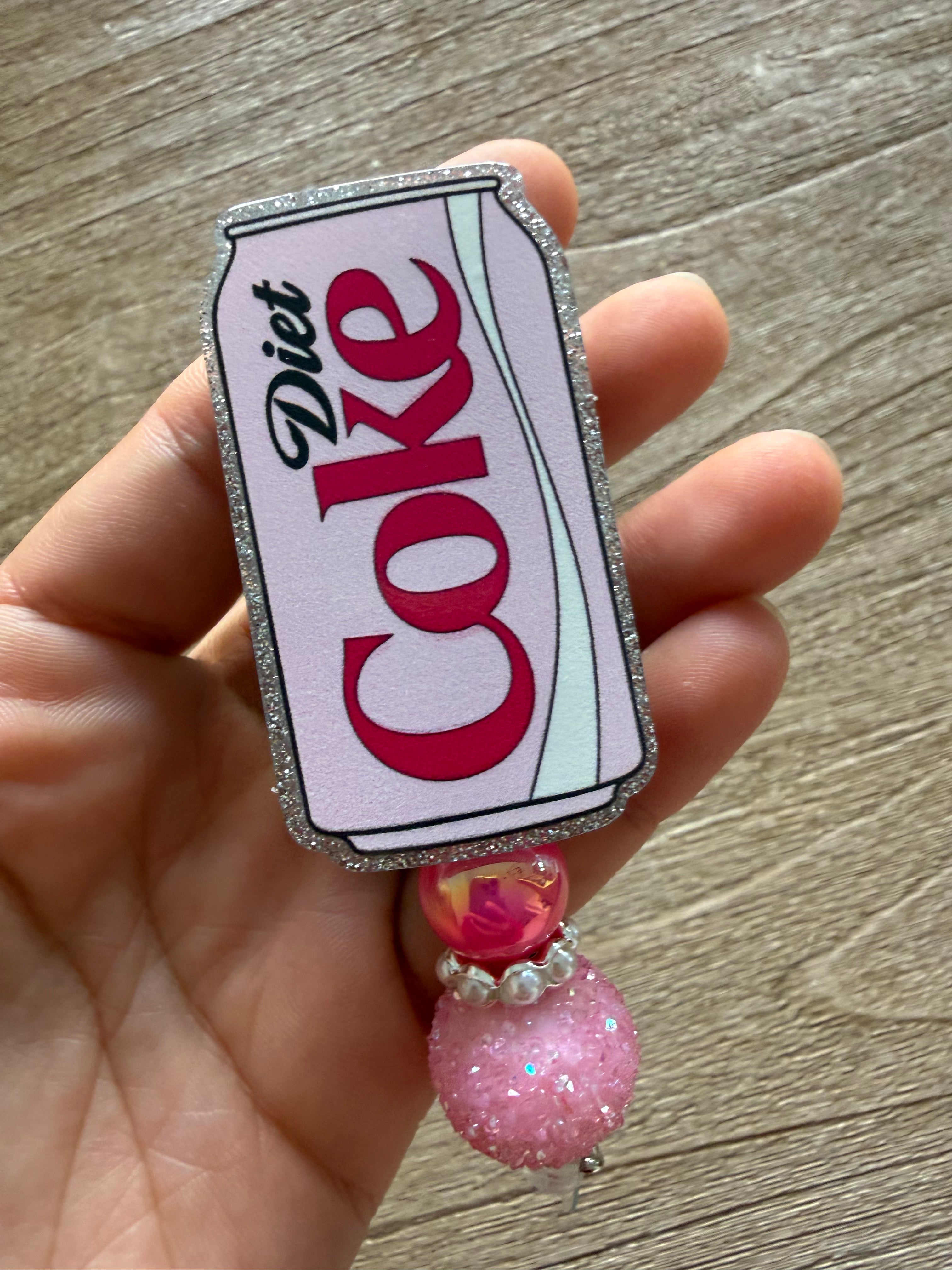 Pink diet coke