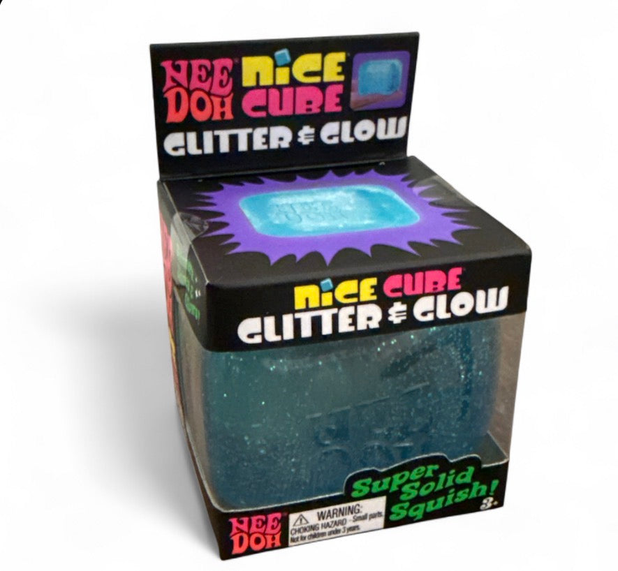 Glitter cube